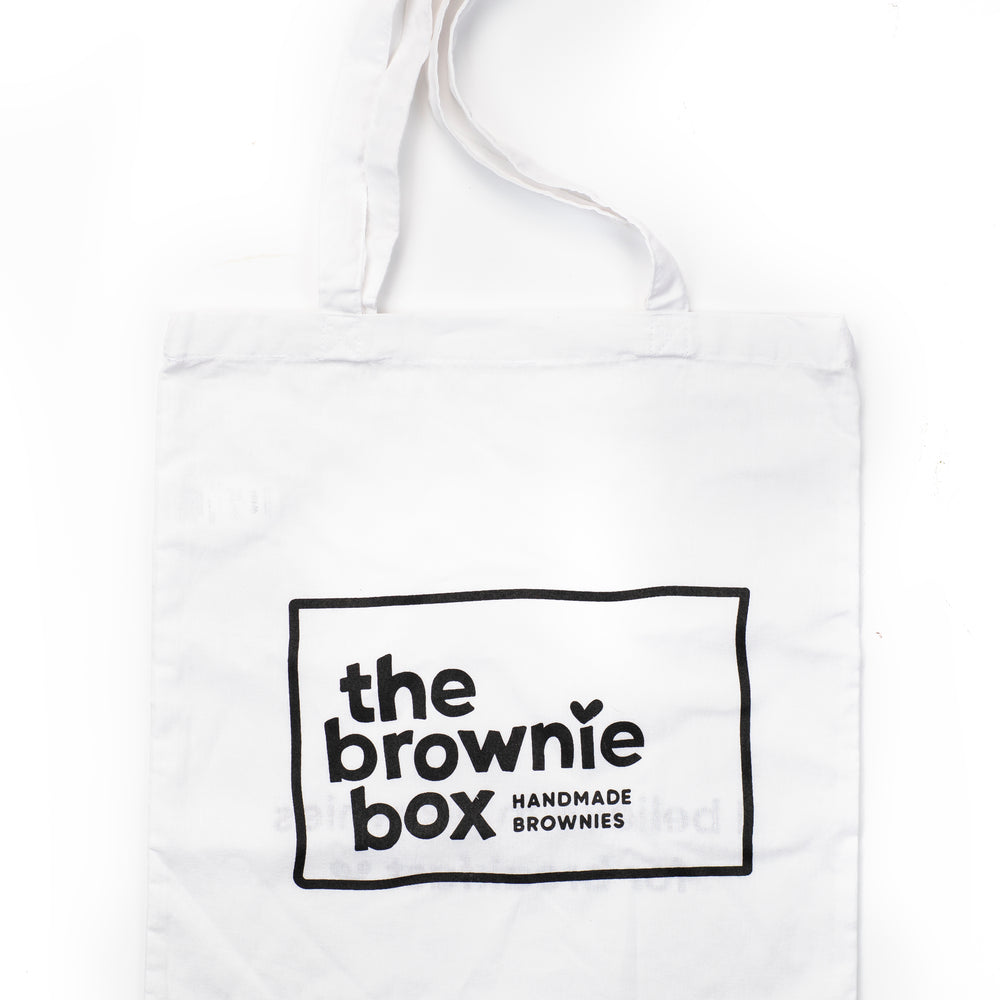 Witte Tote Bag The Brownie Box