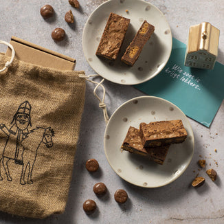 Inspiratie vier Sinterklaas met brownies