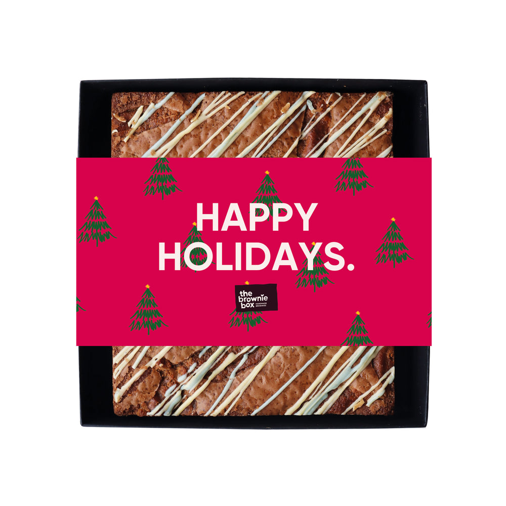 Happy Holidays Brownie XL