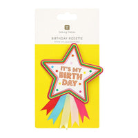 Birthday badge in verpakking 