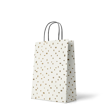 Cadeautas wit/goud