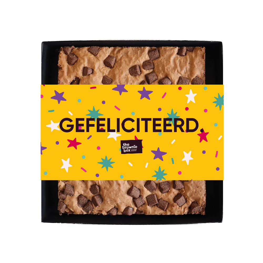 Gefeliciteerd Brownie XL