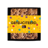 Gefeliciteerd Brownie XL