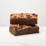 Double Chocolates Brownies op marmble 