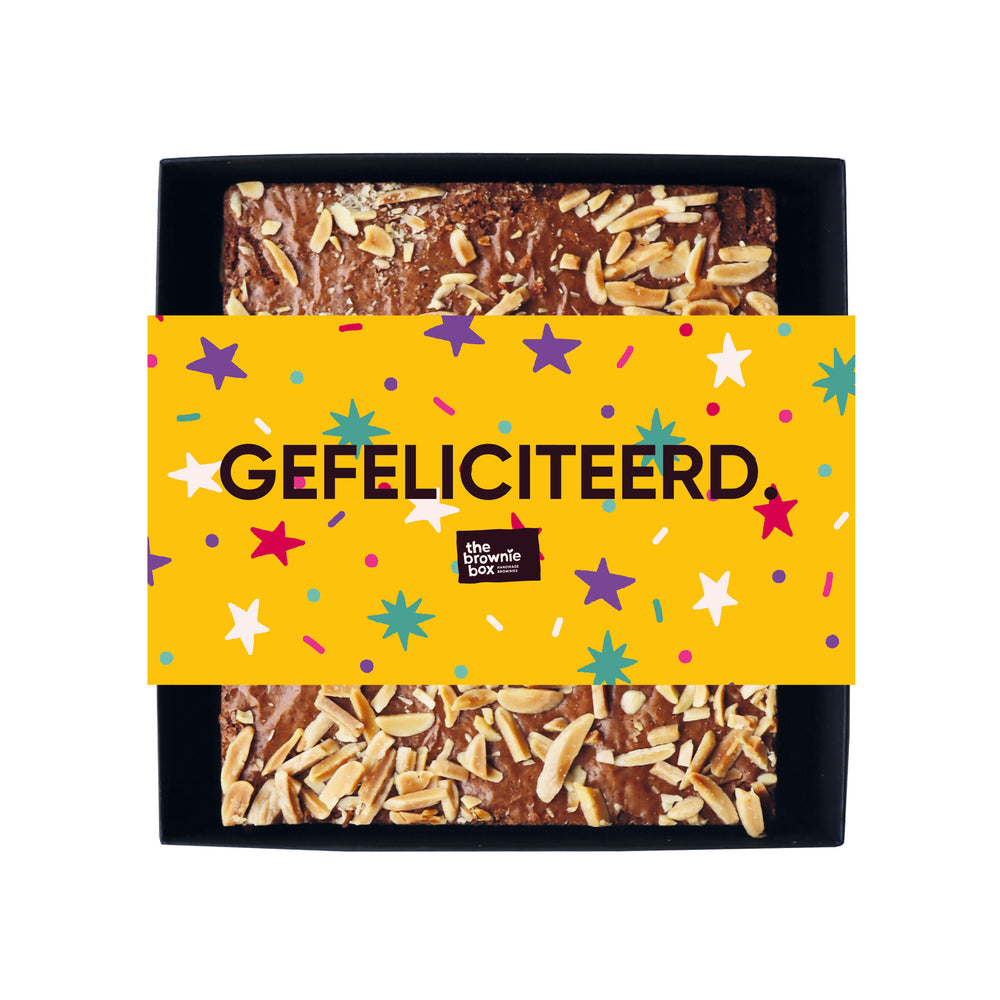 Gefeliciteerd Brownie XL