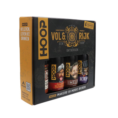 Cadeauverpakking van Hoop met 4 speciaalbieren