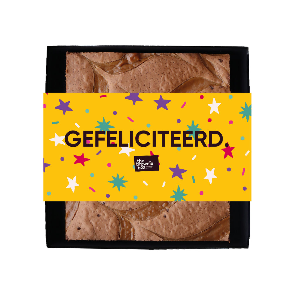 Gefeliciteerd Brownie XL