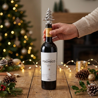 Zilveren kerstboom kurk | The Brownie Box