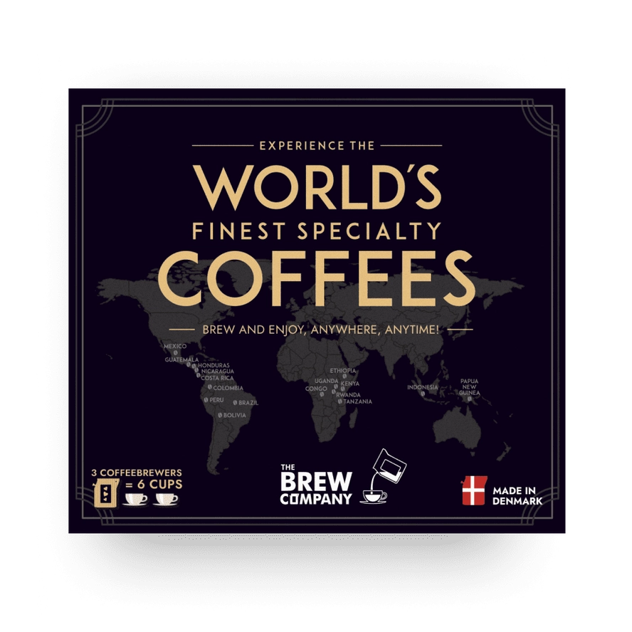 Be your own barista: Coffeebrewer geschenkdoos