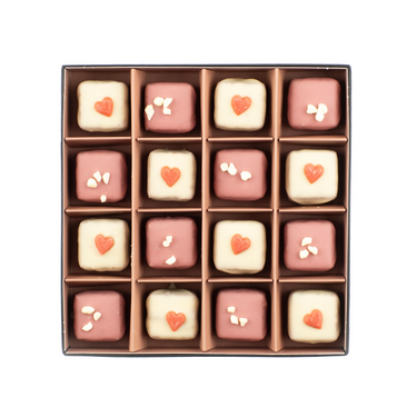 Box met 16 Love Brownie Bites