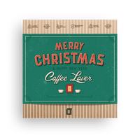 Koffie geschenkdoos: Merry Christmas Coffee Lover