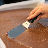 brownie deeg gelijk maken