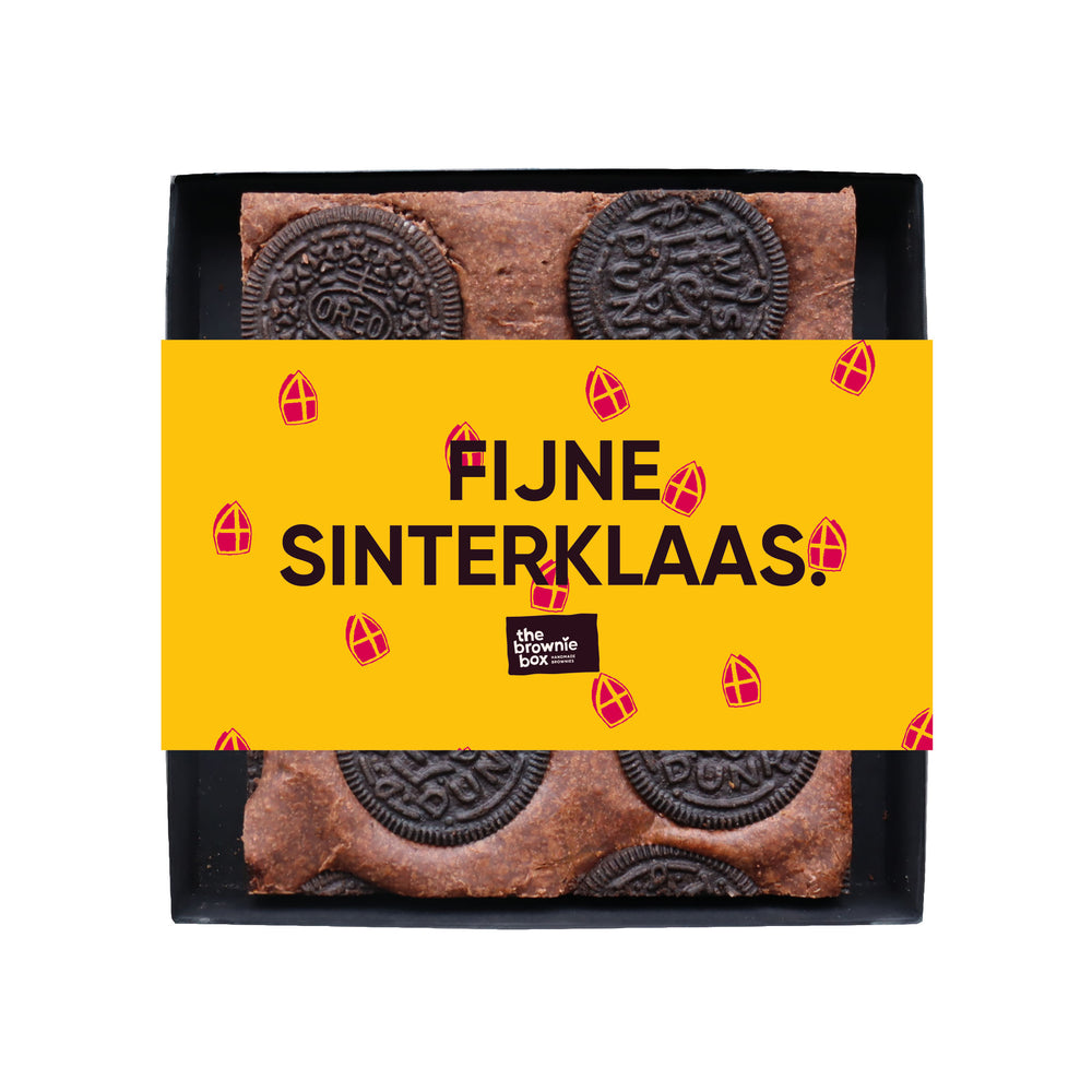 Fijne Sinterklaas Brownie XL