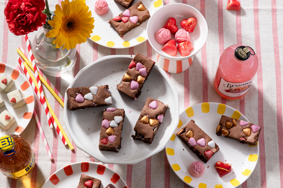 ZEG 'T LEKKER MET BROWNIES.