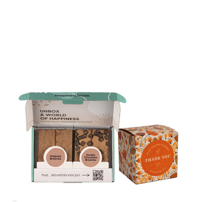 Voordeelcadeau: 'Thank you' growing kit  & Brownies