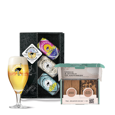 Voordeelcadeau: 't Ij Bierpakket & Brownies