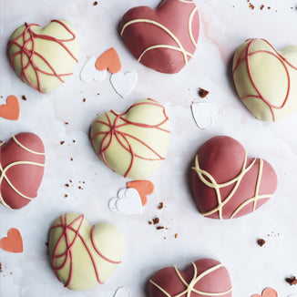 Inspiratie brownie hearts