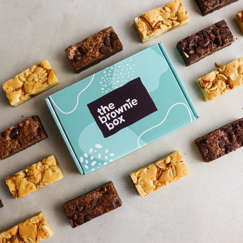 brownies en blondies met brownie box