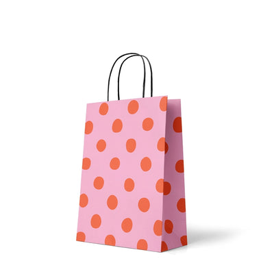 Cadeautas roze/oranje