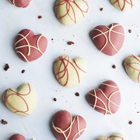Witte Brownie Hearts