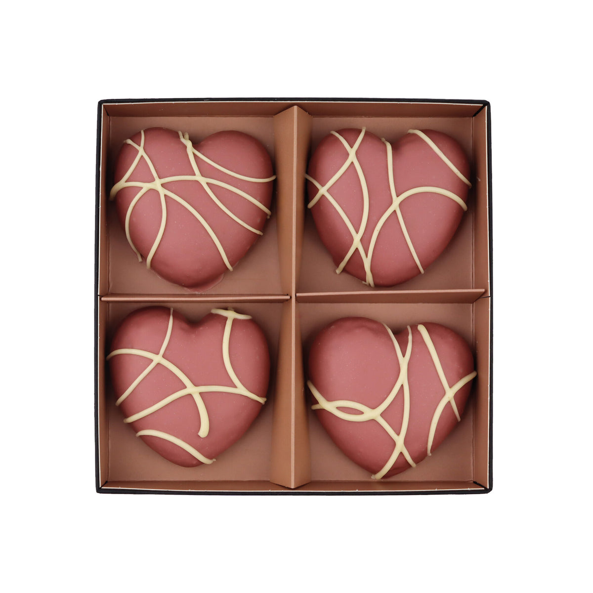 Ruby Brownie Hearts