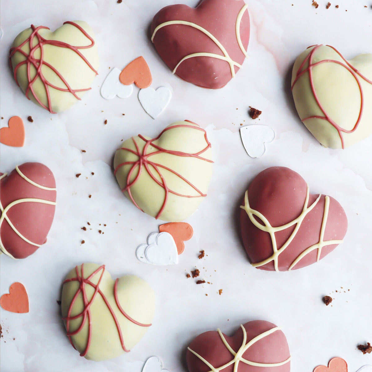 Brownie Hearts