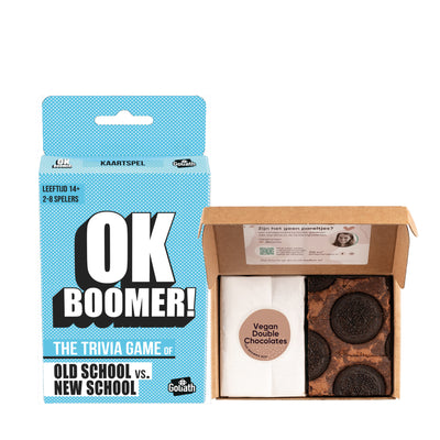 OK Boomer en brownies | Vegan