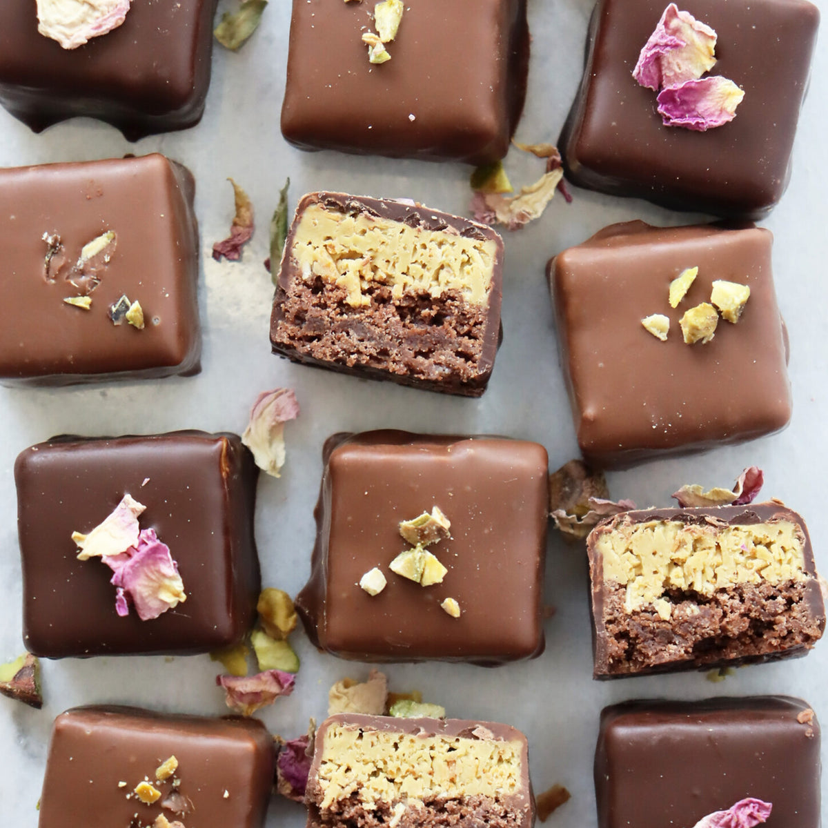 Dubai Brownie Bites