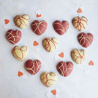 Inspiratie heart Shaped Brownies