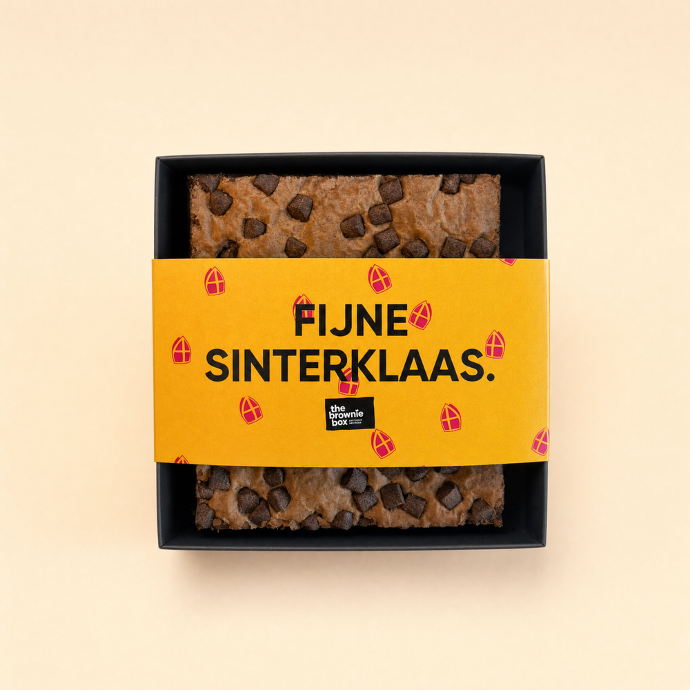Fijne Sinterklaas Brownie XL