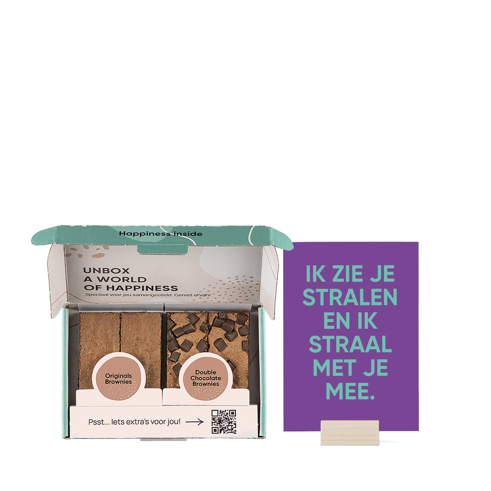 Ik zie je stralen en ik straal met je mee
