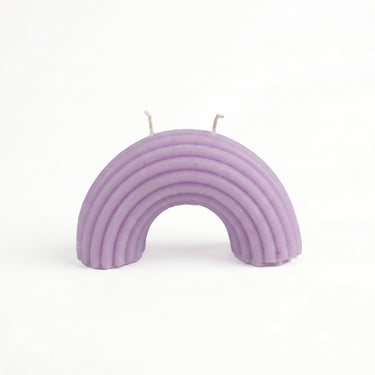 Lila regenboog kaars